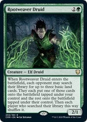 Rootweaver Druid [Commander Legends] MTG Single Magic: The Gathering  | Multizone: Comics And Games