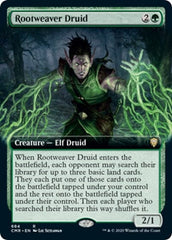 Rootweaver Druid (Extended Art) [Commander Legends] MTG Single Magic: The Gathering  | Multizone: Comics And Games