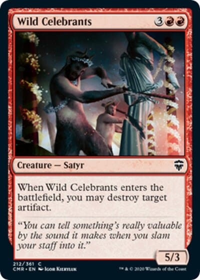 Wild Celebrants [Commander Legends] MTG Single Magic: The Gathering  | Multizone: Comics And Games