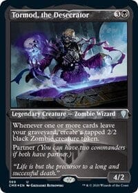 Tormod, the Desecrator (Foil Etched) [Commander Legends] MTG Single Magic: The Gathering  | Multizone: Comics And Games