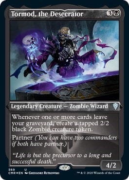 Tormod, the Desecrator (Foil Etched) [Commander Legends] MTG Single Magic: The Gathering  | Multizone: Comics And Games