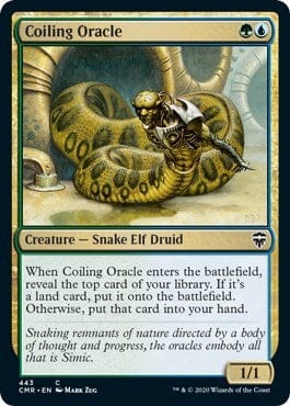 Coiling Oracle [Commander Legends] MTG Single Magic: The Gathering  | Multizone: Comics And Games