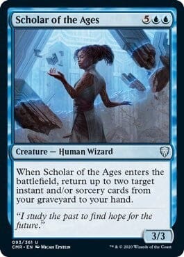 Scholar of the Ages [Commander Legends] MTG Single Magic: The Gathering  | Multizone: Comics And Games