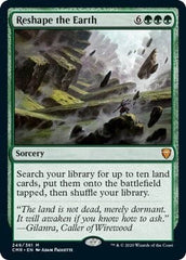 Reshape the Earth [Commander Legends] MTG Single Magic: The Gathering  | Multizone: Comics And Games