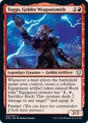 Toggo, Goblin Weaponsmith [Commander Legends] MTG Single Magic: The Gathering  | Multizone: Comics And Games
