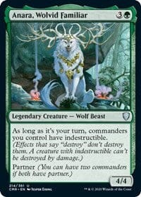 Anara, Wolvid Familiar [Commander Legends] MTG Single Magic: The Gathering  | Multizone: Comics And Games