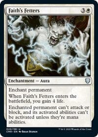 Faith's Fetters [Commander Legends] MTG Single Magic: The Gathering  | Multizone: Comics And Games