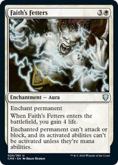 Faith's Fetters [Commander Legends] MTG Single Magic: The Gathering  | Multizone: Comics And Games