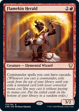 Flamekin Herald [Commander Legends] MTG Single Magic: The Gathering  | Multizone: Comics And Games