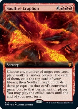 Soulfire Eruption (Extended Art) [Commander Legends] MTG Single Magic: The Gathering  | Multizone: Comics And Games