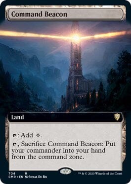 Command Beacon (Extended Art) [Commander Legends] MTG Single Magic: The Gathering  | Multizone: Comics And Games
