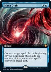 Mana Drain (Extended Art) [Commander Legends] MTG Single Magic: The Gathering  | Multizone: Comics And Games