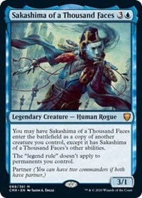Sakashima of a Thousand Faces [Commander Legends] MTG Single Magic: The Gathering  | Multizone: Comics And Games