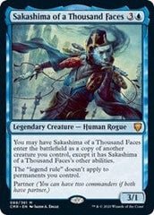 Sakashima of a Thousand Faces [Commander Legends] MTG Single Magic: The Gathering  | Multizone: Comics And Games