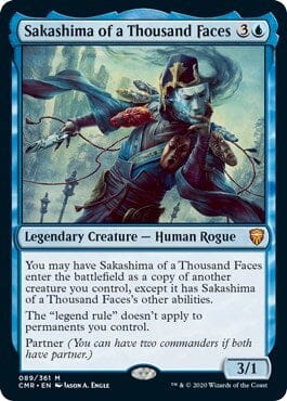 Sakashima of a Thousand Faces [Commander Legends] MTG Single Magic: The Gathering  | Multizone: Comics And Games