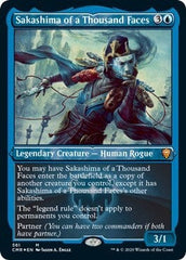 Sakashima of a Thousand Faces (Foil Etched) [Commander Legends] MTG Single Magic: The Gathering  | Multizone: Comics And Games