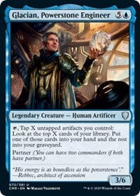 Glacian, Powerstone Engineer [Commander Legends] MTG Single Magic: The Gathering  | Multizone: Comics And Games