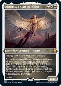 Akroma, Vision of Ixidor (Foil Etched) [Commander Legends] MTG Single Magic: The Gathering  | Multizone: Comics And Games