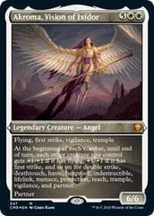 Akroma, Vision of Ixidor (Foil Etched) [Commander Legends] MTG Single Magic: The Gathering  | Multizone: Comics And Games