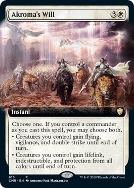 Akroma's Will (Extended Art) [Commander Legends] MTG Single Magic: The Gathering  | Multizone: Comics And Games
