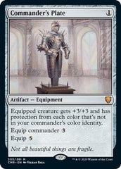 Commander's Plate [Commander Legends] MTG Single Magic: The Gathering  | Multizone: Comics And Games