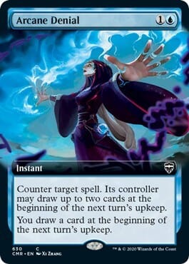 Arcane Denial (Extended Art) [Commander Legends] MTG Single Magic: The Gathering  | Multizone: Comics And Games