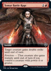 Temur Battle Rage (Extended Art) [Commander Legends] MTG Single Magic: The Gathering  | Multizone: Comics And Games