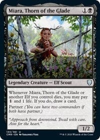 Miara, Thorn of the Glade [Commander Legends] MTG Single Magic: The Gathering  | Multizone: Comics And Games