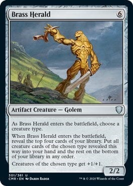 Brass Herald [Commander Legends] MTG Single Magic: The Gathering  | Multizone: Comics And Games