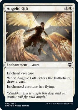 Angelic Gift [Commander Legends] MTG Single Magic: The Gathering  | Multizone: Comics And Games