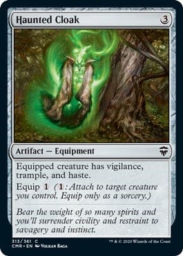 Haunted Cloak [Commander Legends] MTG Single Magic: The Gathering  | Multizone: Comics And Games