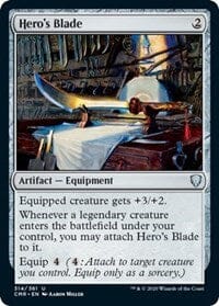 Hero's Blade [Commander Legends] MTG Single Magic: The Gathering  | Multizone: Comics And Games