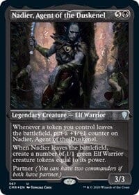Nadier, Agent of the Duskenel (Foil Etched) [Commander Legends] MTG Single Magic: The Gathering  | Multizone: Comics And Games