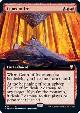 Court of Ire (Extended Art) [Commander Legends] MTG Single Magic: The Gathering  | Multizone: Comics And Games
