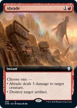 Abrade (Extended Art) [Commander Legends] MTG Single Magic: The Gathering  | Multizone: Comics And Games