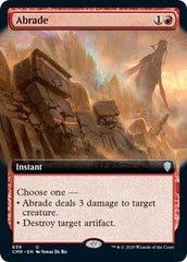 Abrade (Extended Art) [Commander Legends] MTG Single Magic: The Gathering  | Multizone: Comics And Games