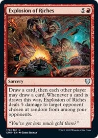 Explosion of Riches [Commander Legends] MTG Single Magic: The Gathering  | Multizone: Comics And Games
