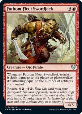 Fathom Fleet Swordjack [Commander Legends] MTG Single Magic: The Gathering  | Multizone: Comics And Games