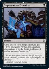 Supernatural Stamina [Commander Legends] MTG Single Magic: The Gathering  | Multizone: Comics And Games