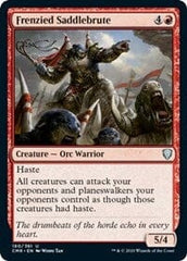 Frenzied Saddlebrute [Commander Legends] MTG Single Magic: The Gathering  | Multizone: Comics And Games