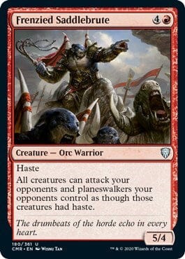 Frenzied Saddlebrute [Commander Legends] MTG Single Magic: The Gathering  | Multizone: Comics And Games