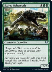 Scaled Behemoth [Commander Legends] MTG Single Magic: The Gathering  | Multizone: Comics And Games