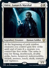 Odric, Lunarch Marshal [Commander Legends] MTG Single Magic: The Gathering  | Multizone: Comics And Games