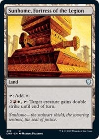 Sunhome, Fortress of the Legion [Commander Legends] MTG Single Magic: The Gathering  | Multizone: Comics And Games
