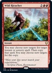 Wild Ricochet [Commander Legends] MTG Single Magic: The Gathering  | Multizone: Comics And Games