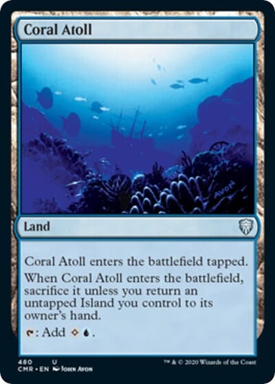 Coral Atoll [Commander Legends] MTG Single Magic: The Gathering  | Multizone: Comics And Games