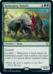 Rampaging Baloths [Commander Legends] MTG Single Magic: The Gathering  | Multizone: Comics And Games