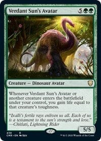 Verdant Sun's Avatar [Commander Legends] MTG Single Magic: The Gathering  | Multizone: Comics And Games