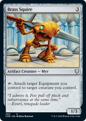 Brass Squire [Commander Legends] MTG Single Magic: The Gathering  | Multizone: Comics And Games