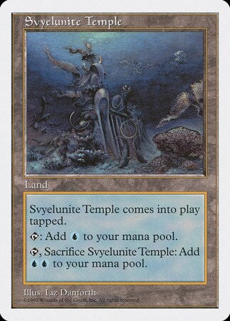 Svyelunite Temple [Fifth Edition] MTG Single Magic: The Gathering  | Multizone: Comics And Games